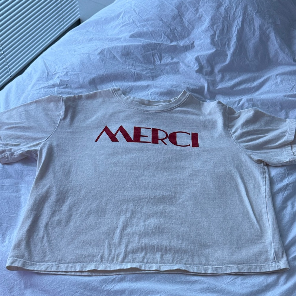 Merci Graphic Tee - Picture 2 of 6